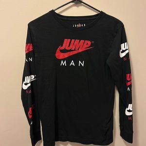 Jump Man Michael Jordan long sleeve tshirt